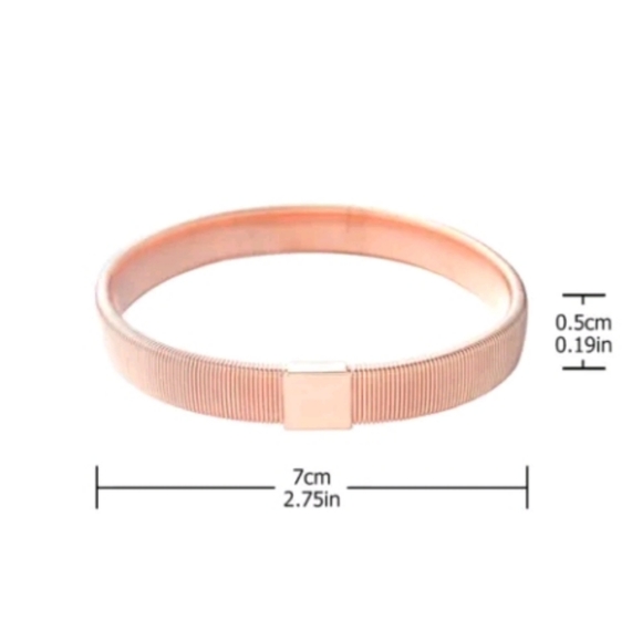 1pcs Bracelet or Sleeve Cuff Holder Metal Sleeve Garter 2 in 1 - Picture 6 of 12